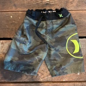 Hurley boys board shorts - 4 - adjustable